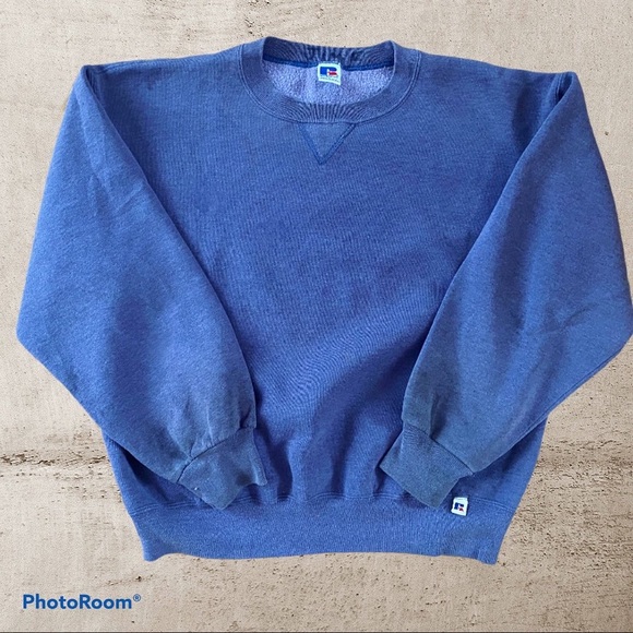 Vtg Russell Crewneck in purple - Picture 3 of 3